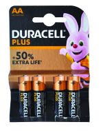 4 Duracell Plus Batterien AA LR6