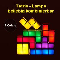 Tetris Lampe - stapelbare LED Leuchte